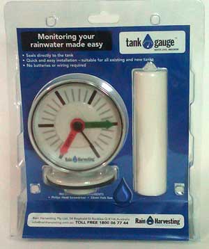 rain harvesting tank gauge